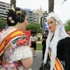 La Bellea del Foc en la mascletà del martes 21 de junio