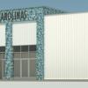 Recreación virtual de las obras de modernización del Mercado de Carolinas (Fachada principal)