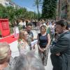 El alcalde en el nombramiento del Parque Francisco Jiménez López en Virgen del Remedio
