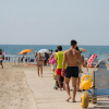 Asistencia al baño en playa del Postiguet/ Asistència al bany a la platja del Postiguet