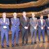 Algunos de los representantes institucionales que tomaron parte en el acto 