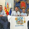 El alcalde, Luis Barcala en la recepción al Xaloc Alacant Powerchair