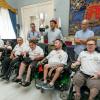 El alcalde, Luis Barcala en la recepción al Xaloc Alacant Powerchair