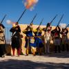 Recreación histórica en el Castillo de Santa Bárbara