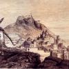 Vista de Alicante desde la Montañeta 1852. Grabado hermanos Rouargue