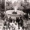 Inauguración traída de las aguas de Sax 1898 (actual plaza de Gabriel Miró)