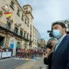Salida de la etapa de Alicante de la Vuelta Ciclista 2022 de la Comunidad 