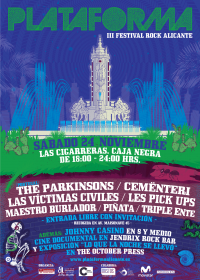 III Festival de Rock de Alicante - Plataforma