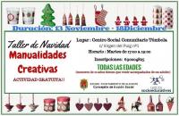Taller de Navidad "Manualidades creativas" en el Centro Social Comunitario Tómbola
