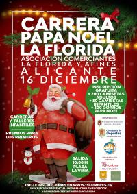 Cartel Carrera PAPA NOEL