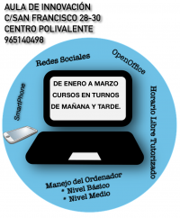 Aula Innovación  cursos de enero a marzo 