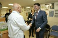 El alcalde de Alicante en la Sede de la AECC