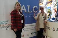 Las concejalas Marisa Gayo y Mari Carmen de España