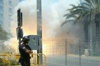 Imagen de una de las mascletás del año 2018.
