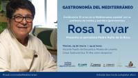 Conferencia de gastronomía Rosa Tovar