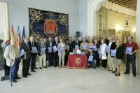 Miembros de las distintas Hermandades acudieron a la presentación de la Revista Pasión.