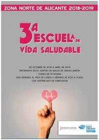 Clausura Escuela de Vida Saludable. Viernes 12 de abril a las 11'30h