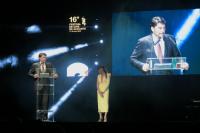 Luis Barcala en el Festival Internacional de cine de Alicante 