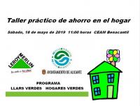 Taller práctico de ahorro en el hogar