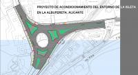 Plano del proyecto de renovación del entorno de la Isleta.