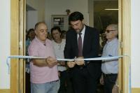 Luis Barcala en el Centro de la tercera edad de San Gabriel 