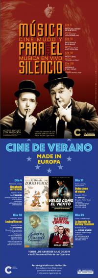 Cine de Verano en Cigarreras 2019