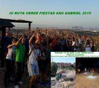 III Ruta Verde Fiestas San Gabriel 2019