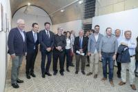 Luis Barcala junto a diferentes miembros de la corporación municipal y el arquitecto Alejandro Ybarra