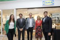 Luis Barcala, en la inauguración de la tienda de Ikea en el Centro Comercial Gran Vía