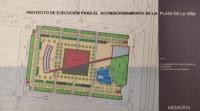 Plano de la remodelación de la plaza de Florida-Portazgo