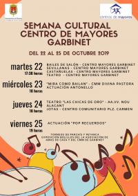 Semana Cultural en el Centro Municipal de Mayores "Garbinet"