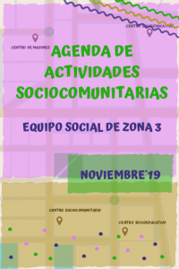 Agenda Actividades Zona Sur Noviembre 2019