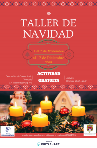 Taller de Navidad Centro Social Comunitario Tómbola 2019