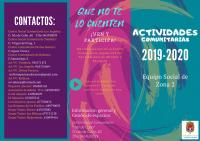 TRIPTICO ACTIVIDADES 2019-2020