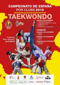 Cartel del campeonato de España por clubes