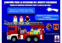 Imagen del cartel de la Campaña para la recogida del juguete solidario