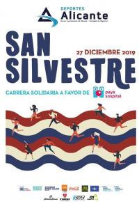 Cartel XI San Silvestre de Alicante