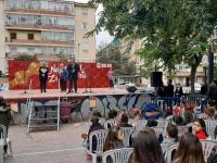 El concejal de Coordinación de Proyectos, Antonio Peral, en la jornada "La escuela trae la Navidad a la Plaza"