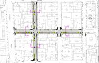 Mapa de las obras de mejora en la calle Olozaga