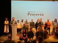 El concejal de Coordinación de Proyectos, Antonio Peral, en la clausura de la II edición de ‘Impulsacultura Proyecta’