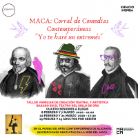 Cartel de MACA: Corral de Comedias Contemporáneas "Yo te haré un entremés"