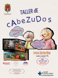 Taller de Cabezudos en el Centro Social Comunitario "Isla de Cuba".