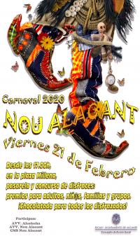 Carnaval en el barrio de Nou Alacant