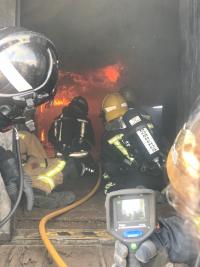 Maniobras bomberos