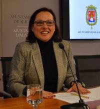 Concejala de Inmigración y Cooperación, María Conejero