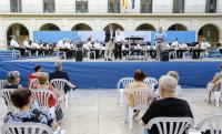 Intervenciones en la presentación de la actuación de la Banda