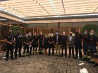 El Ayuntamiento de Alicante refuerza la estructura de mandos del cuerpo de bomberos con la incorporación de cinco cabos, un oficial y tres efectiv...