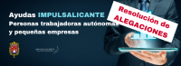 resolución ayudas autónomos y pequeñas empresas Alicante