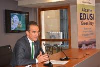El concejal Antonio Peral, en la presentación