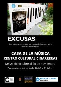 Cartel exposición excusas